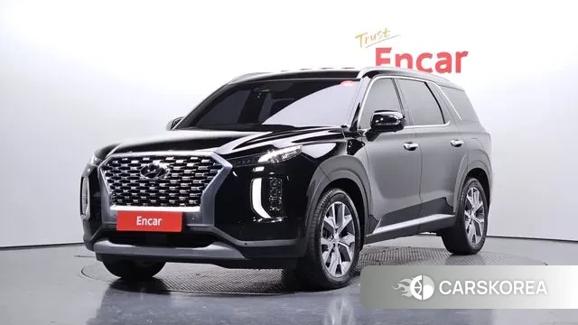 Hyundai Palisade 2021 Черный из Кореи