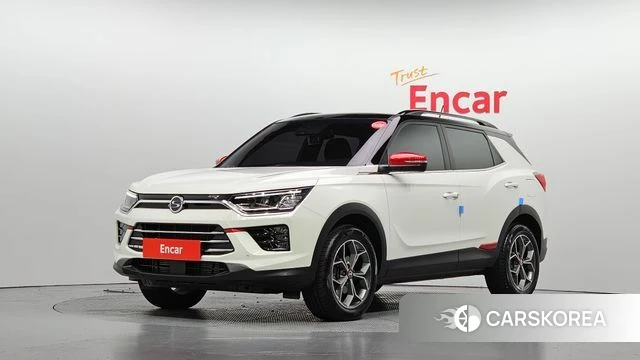 Ssangyong Beautiful Korando 2021 Белый из Кореи