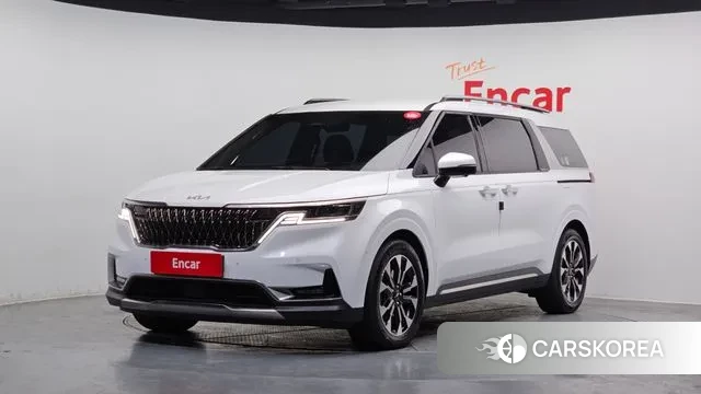 Kia Carnival 4th generation 2022 Белый из Кореи