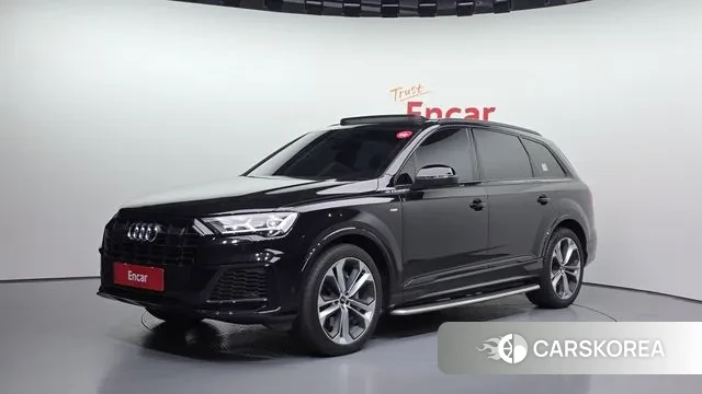 Audi Q7 (4M) 2022 Черный из Кореи