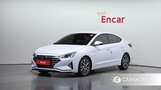 Hyundai The New Avante AD 2020 Белый из Кореи