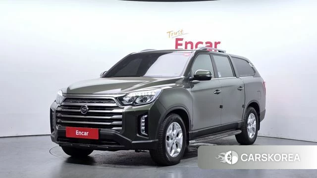 Ssangyong The New Rexton Sport 2022 Темно-зеленый из Кореи