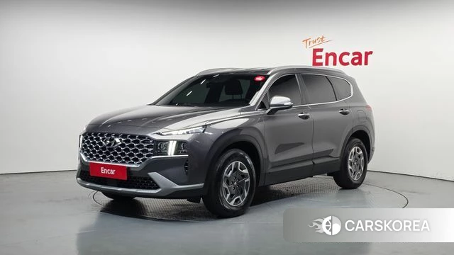 Hyundai The New Santa Fe 2021 Серый из Кореи