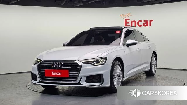 Audi A6 (C8) 2020 Белый из Кореи