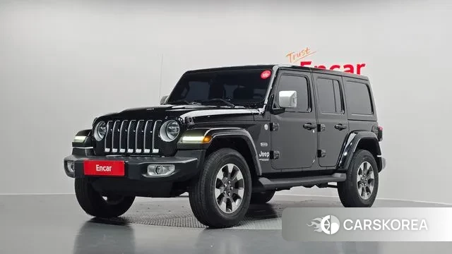 Jeep Wrangler (JL) 2021 Черный из Кореи
