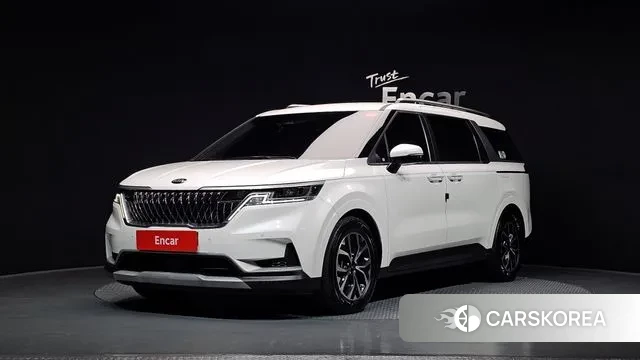 Kia Carnival 4th generation 2021 Белый из Кореи