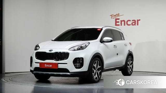 Kia Sportage 4th Generation 2018 Белый из Кореи