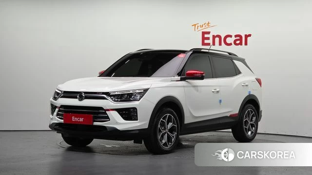 Ssangyong Beautiful Korando 2021 Белый из Кореи