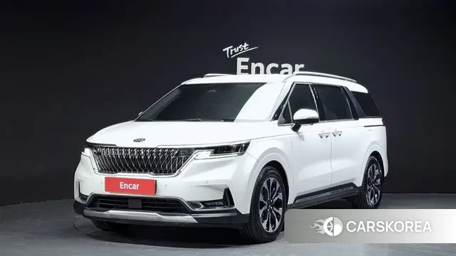 Kia Carnival 4th generation 2020 Белый из Кореи
