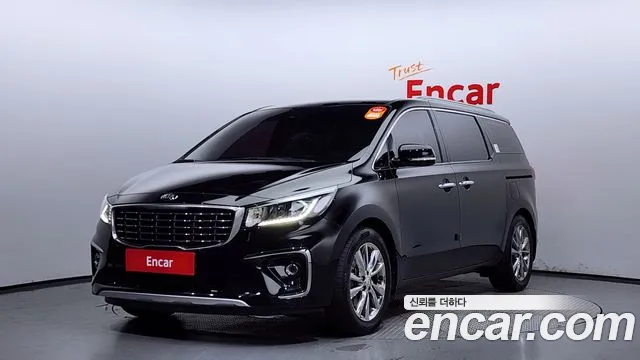 Kia The New Carnival 2019 Черный из Кореи