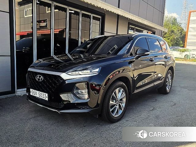 Hyundai Santa Fe TM 2019 Черный из Кореи