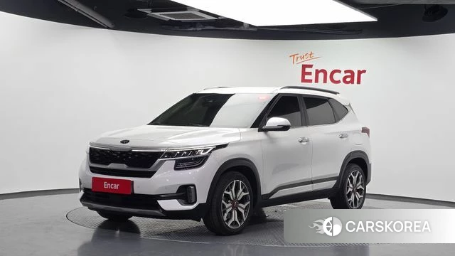 Kia Seltos 2021 Белый из Кореи