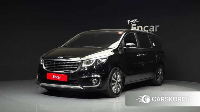 Kia All New Carnival 2018 Черный из Кореи