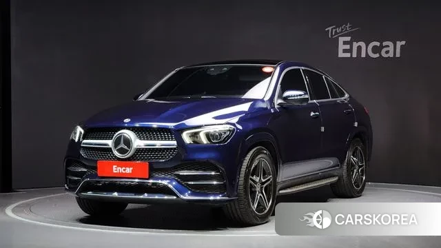 Mercedes-Benz GLE-Class W167 2021 Синий из Кореи