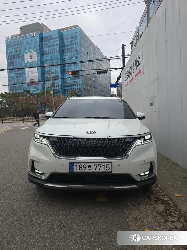 Kia Carnival 4th generation 2020 Белый из Кореи