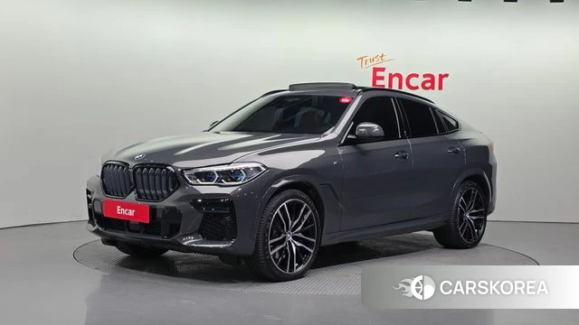BMW X6 (G06) 2022 Серый из Кореи