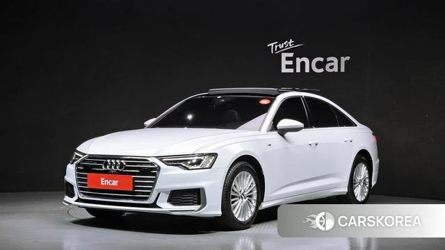 Audi A6 (C8) 2021 Белый из Кореи
