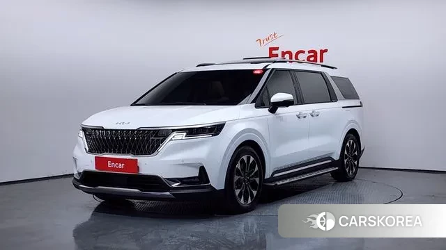 Kia Carnival 4th generation 2023 Белый из Кореи