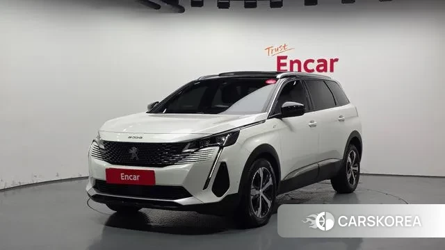 Peugeot 5008 second generation 2022 Белый из Кореи