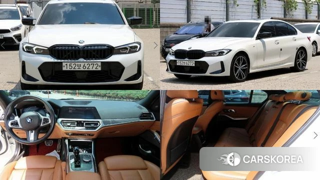 BMW 3 Series (G20) 2019 Белый из Кореи