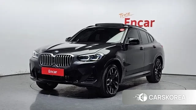BMW X4 (G02) 2022 Серый из Кореи