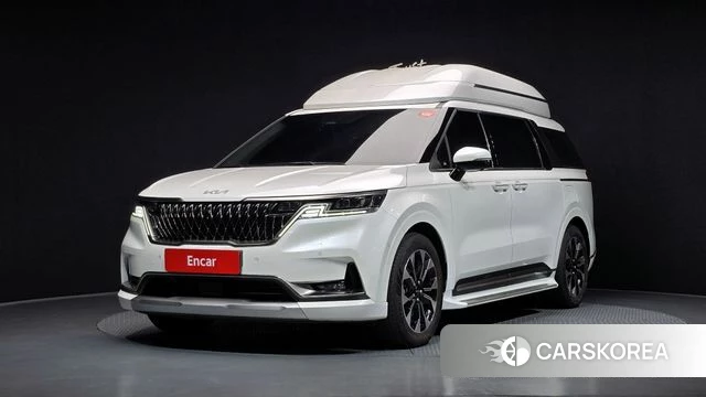 Kia Carnival 4th generation 2023 Белый из Кореи