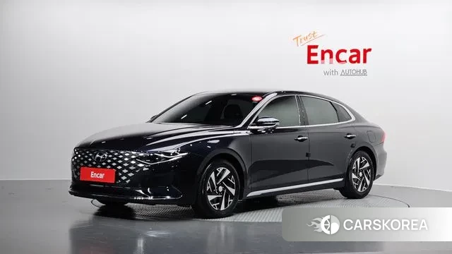 Hyundai The New Grandeur IG Hybrid 2020 Синий из Кореи
