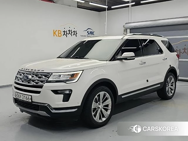 Ford Explorer 2018 Белый из Кореи