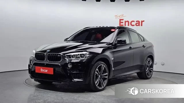 BMW X6M (F16) 2019 Черный из Кореи