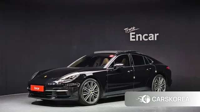 Porsche Panamera (971) 2020 Черный из Кореи