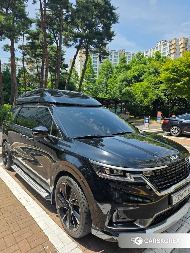 Kia Carnival 4th generation 2023 Черный из Кореи