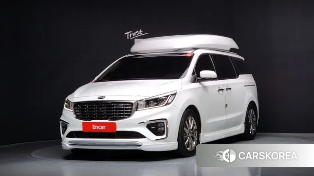 Kia The New Carnival 2019 Белый из Кореи