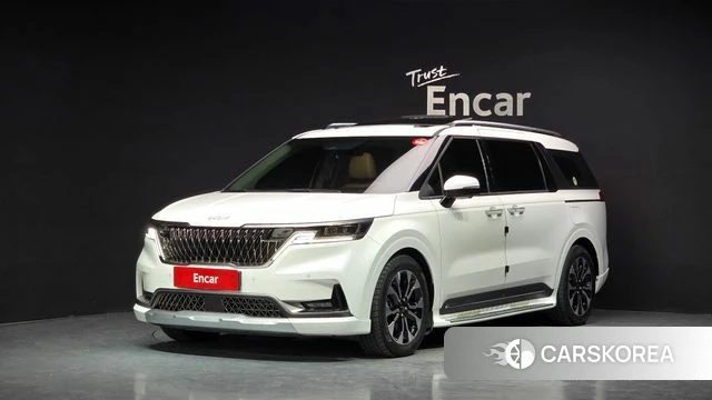 Kia Carnival 4th generation 2021 Белый из Кореи