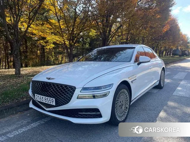 Genesis G80 (RG3) 2021 Белый из Кореи