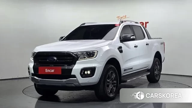 Ford Ranger 3rd Generation 2022 Белый из Кореи