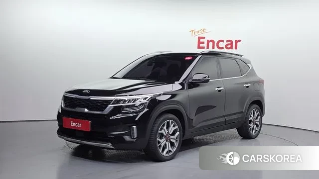 Kia Seltos 2020 Черный из Кореи