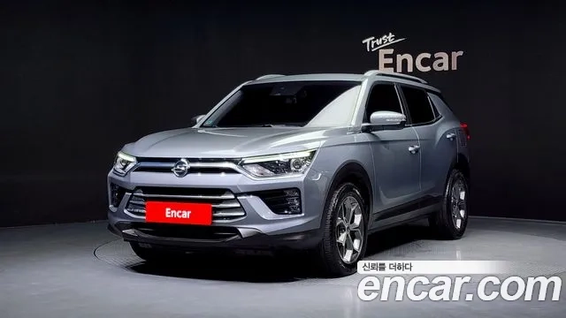 Ssangyong Beautiful Korando 2020 Серый из Кореи