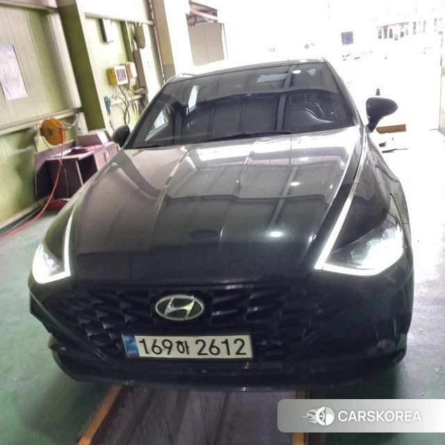 Hyundai Sonata (DN8) 2022 Черный из Кореи