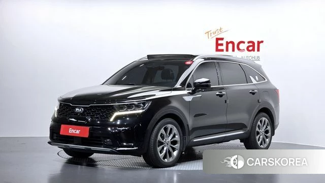 Kia Sorento 4th Generation 2021 Черный из Кореи