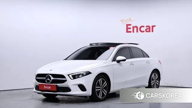 Mercedes-Benz A-Class W177 2021 Белый из Кореи