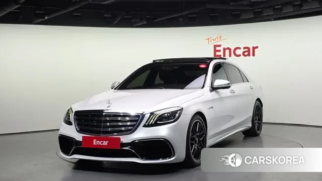 Mercedes-Benz S-Class W222 2018 Белый из Кореи