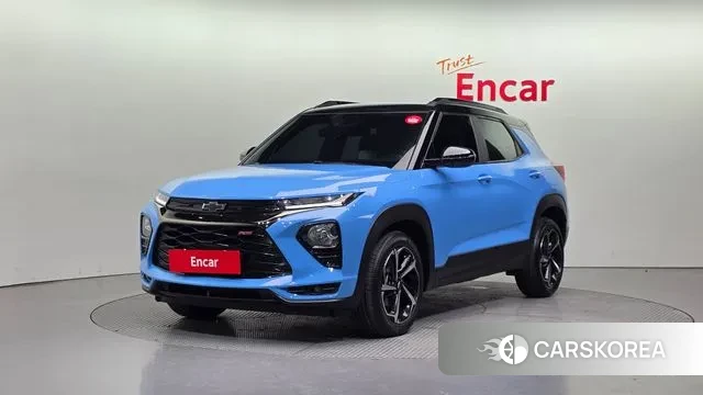 Chevrolet (GM Daewoo) Trailblazer 2022 Синий из Кореи