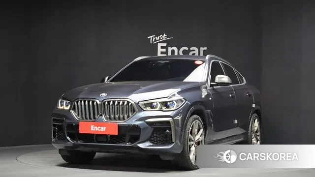 BMW X6 (G06) 2022 Серый из Кореи