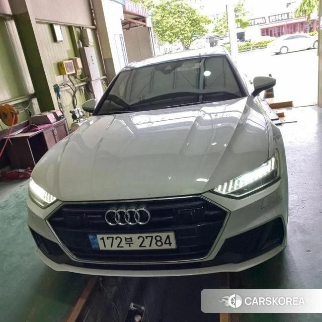 Audi A7 (4K) 2020 Белый из Кореи