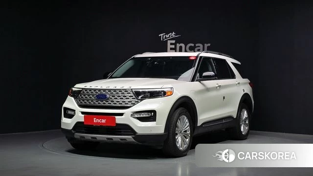 Ford Explorer 6th Generation 2021 Белый из Кореи