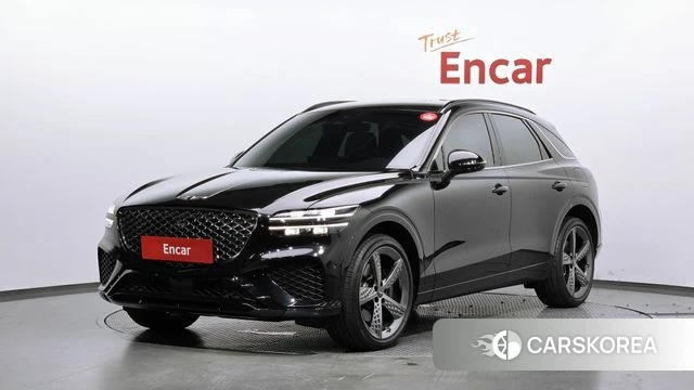 Genesis GV70 2021 Черный из Кореи