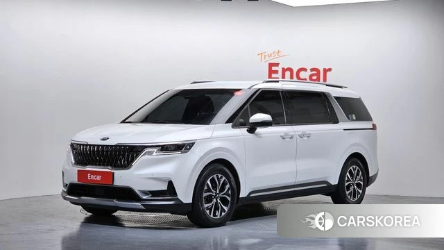 Kia Carnival 4th generation 2020 Белый из Кореи