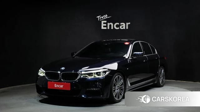 BMW 5 Series (G30) 2020 Черный из Кореи