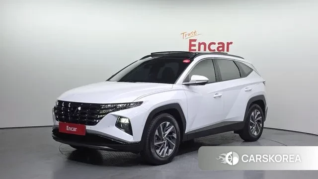 Hyundai Tucson Hybrid (NX4) 2022 Белый из Кореи