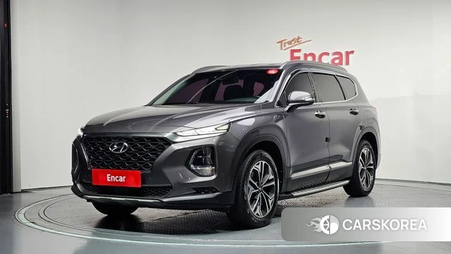 Hyundai Santa Fe TM 2018 Серый из Кореи